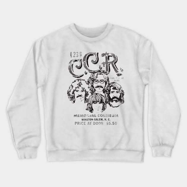 Creedence Clearwater Revival 1969 Crewneck Sweatshirt by Galagoon